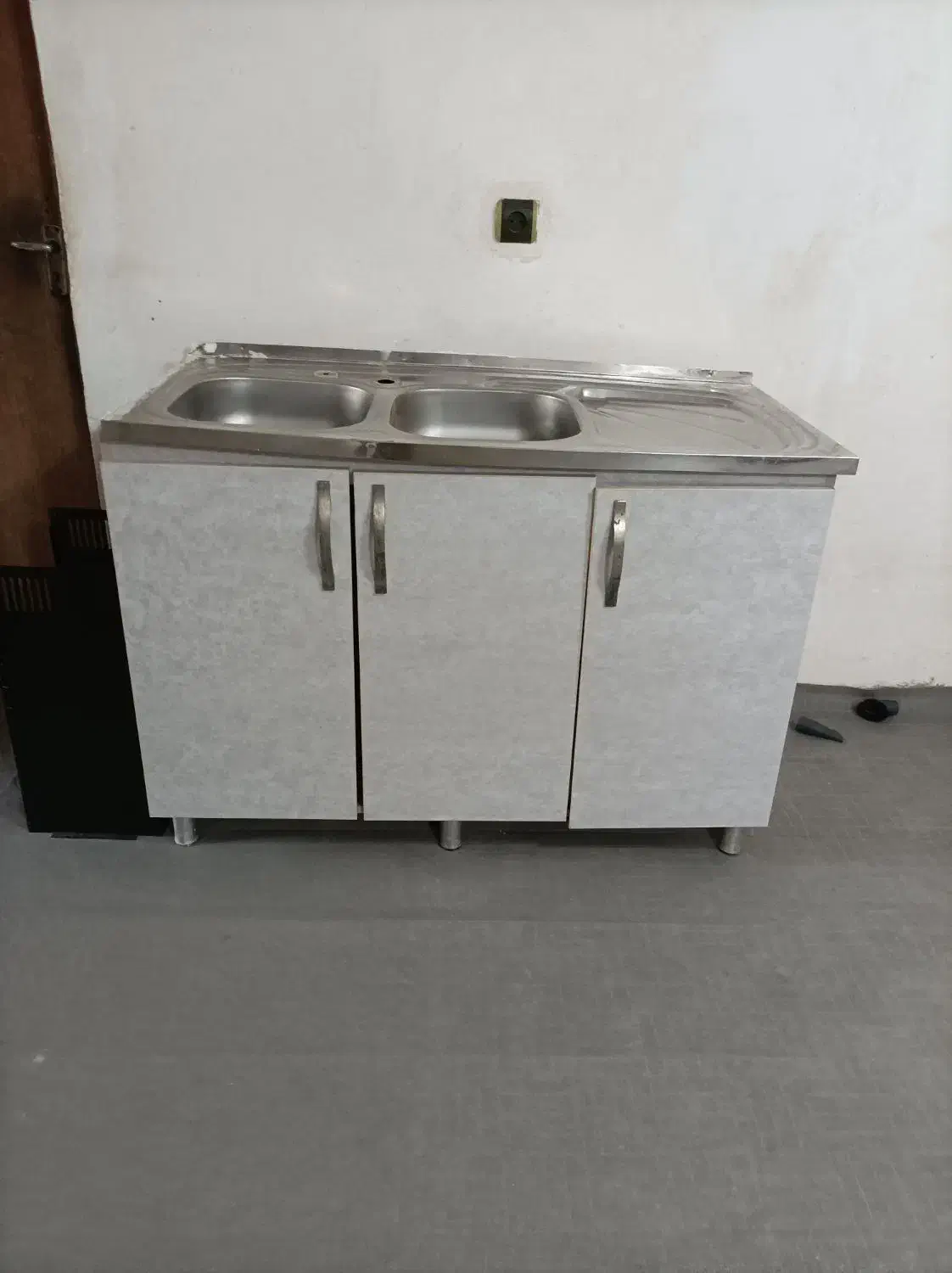 کابینت ام دی آف وسینگ دو لگنه و آب چکان|مصالح و تجهیزات ساختمان|کیاشهر, |دیوار