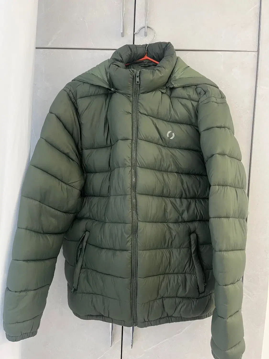 کاپشن جین وست سبز سایز M|لباس|رشت, بلوار گیلان|دیوار