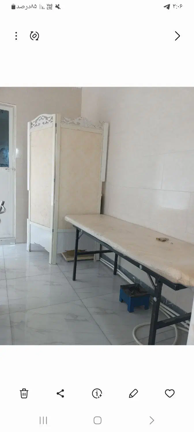 صندلی اصلاح وتخت اپلاسیون|آرایشگاه و سالن‌های زیبایی|بومهن, |دیوار