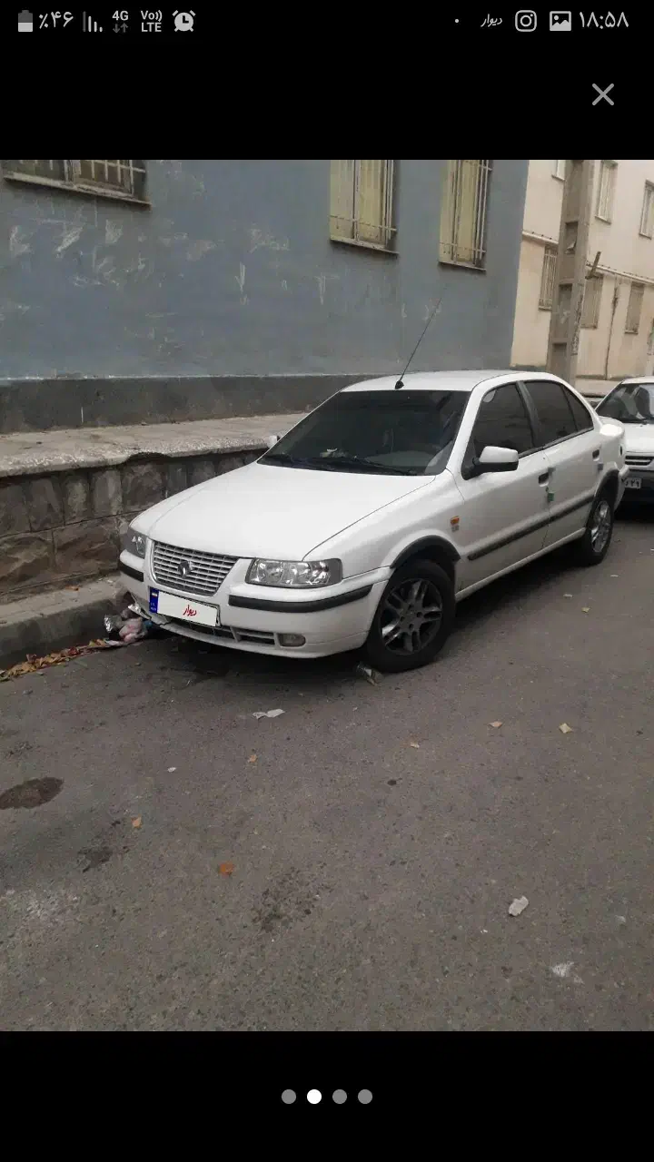 سمند الیکس مدل ۹۲|خودرو سواری و وانت|هشتگرد, شهرک ریحانه|دیوار