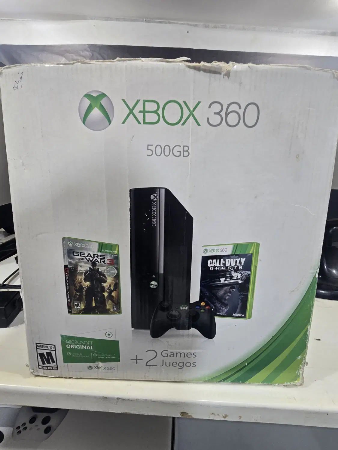 xbox 360 superslim 500g|کنسول، بازی ویدئویی و آنلاین|فسا, |دیوار