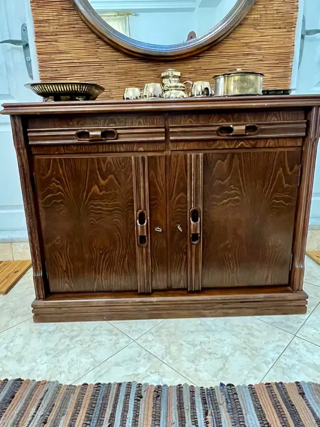 کنسول چوبکده ( کمد ظرف ) چوب گردو|بوفه، ویترین، کنسول|تهران, نارمک|دیوار