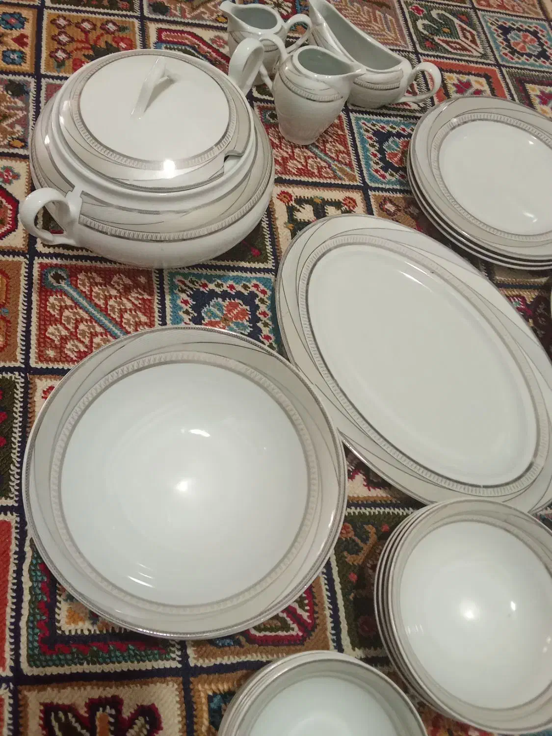 بشقاب برنج خوری خورشت خوری|ظروف سرو و پذیرایی|دورود, |دیوار