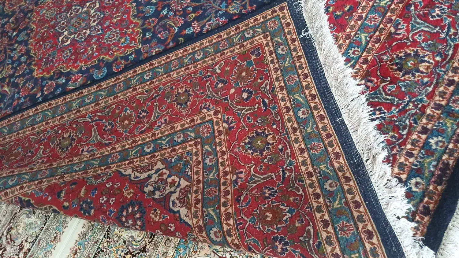 فرش دستباف ۱۲متری|فرش|زنجان, |دیوار