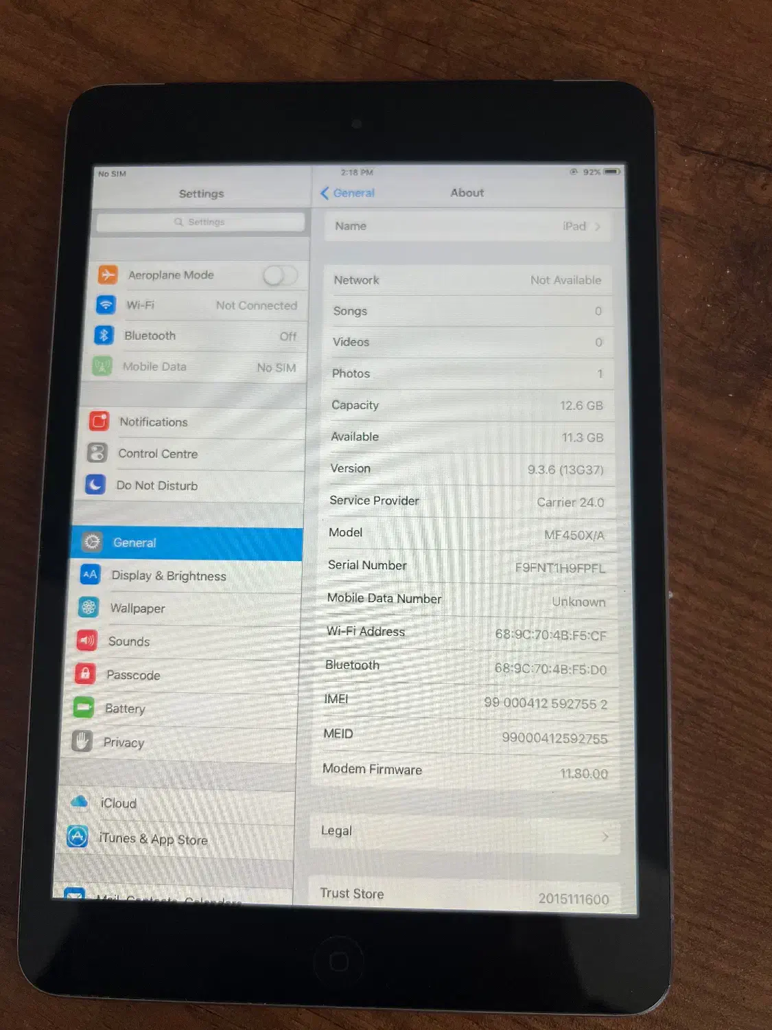 آیپد مینی ۲ Apple ipad|تبلت|تهران, پرستار|دیوار