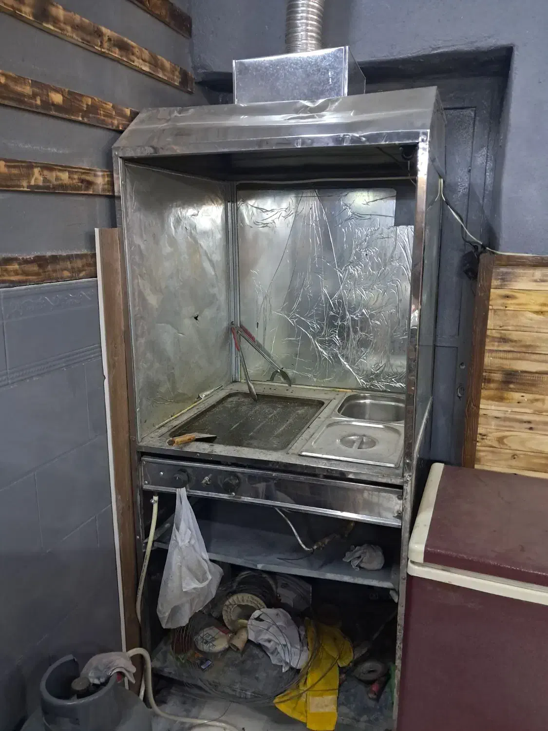 فروش وسایل برای مغازه ساندویچی.|فروشگاه و مغازه|داراب, |دیوار