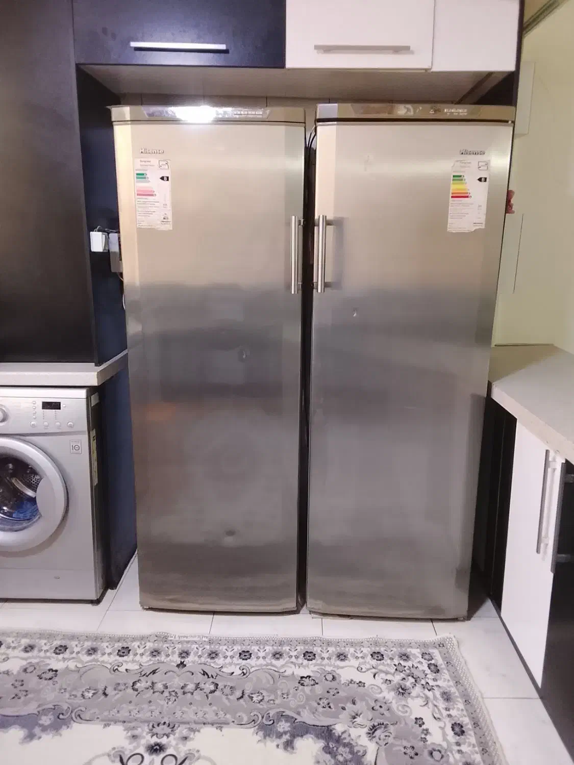 یخچال دوقلو هایسنز کاملا سالم|یخچال و فریزر|اسلامشهر, شهرک واوان|دیوار