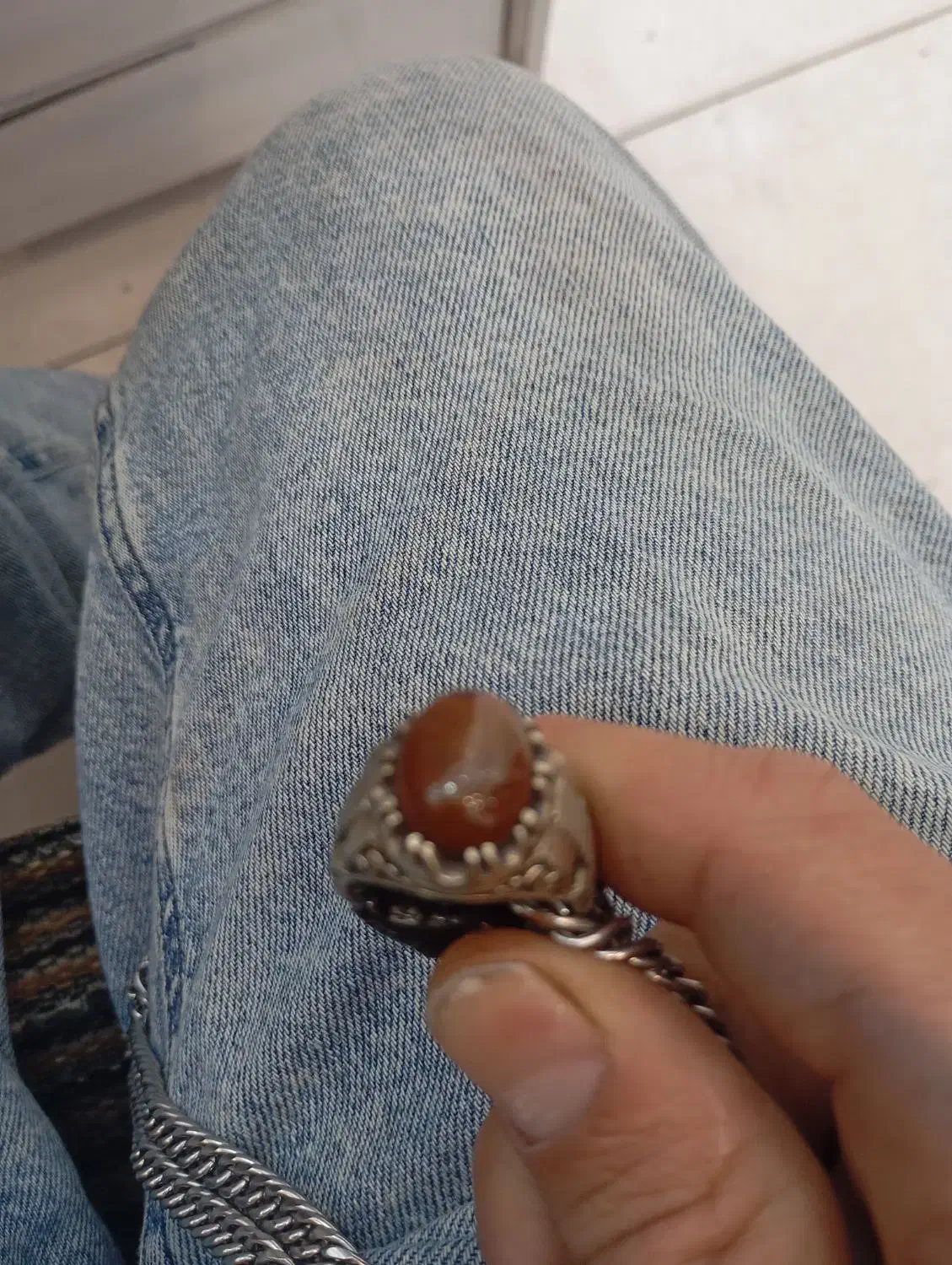 انگشتر نقره ۹۲۵|جواهرات|قم, چهل درخت|دیوار