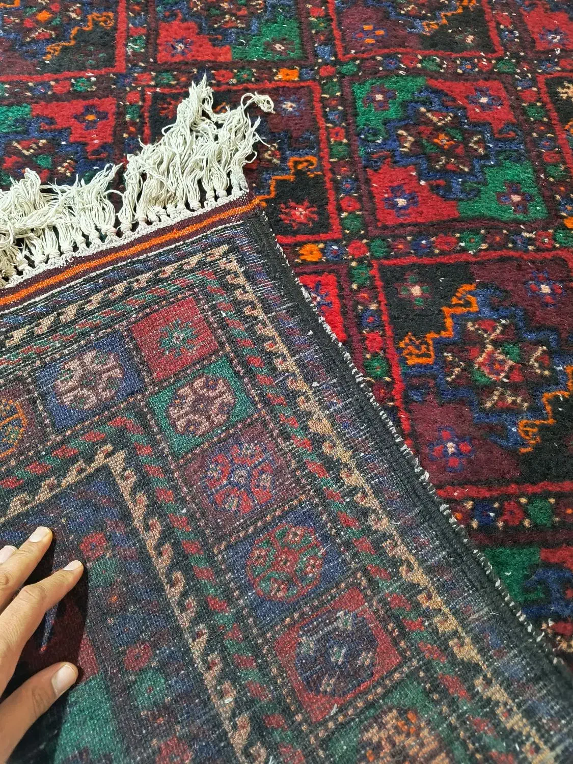 قالی پستباف|فرش|گنبد کاووس, |دیوار
