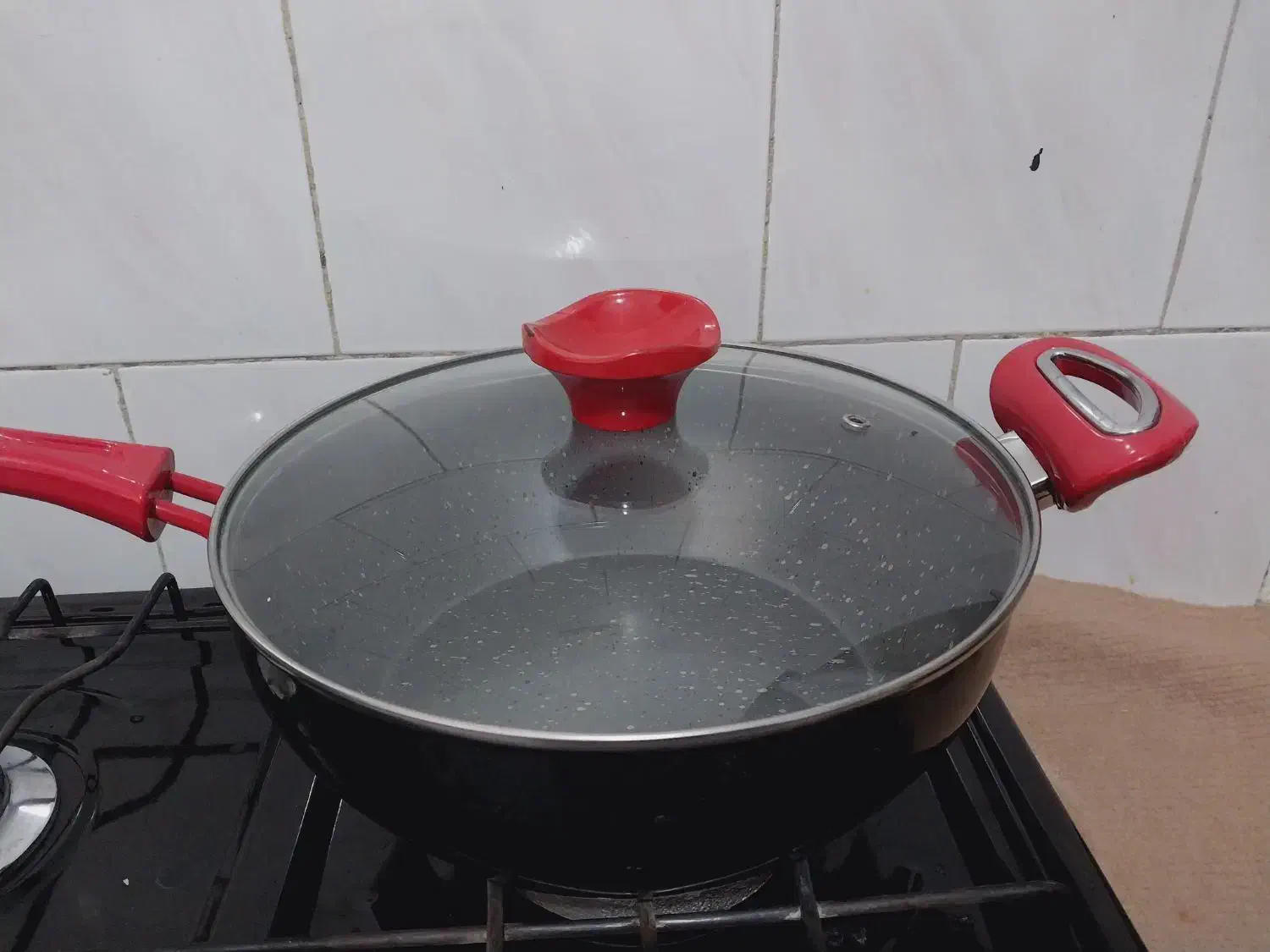 ماهیتابه (ووک) جنس خوب سبک برا برنج شش نفر|ظروف پختوپز|ساوه, |دیوار