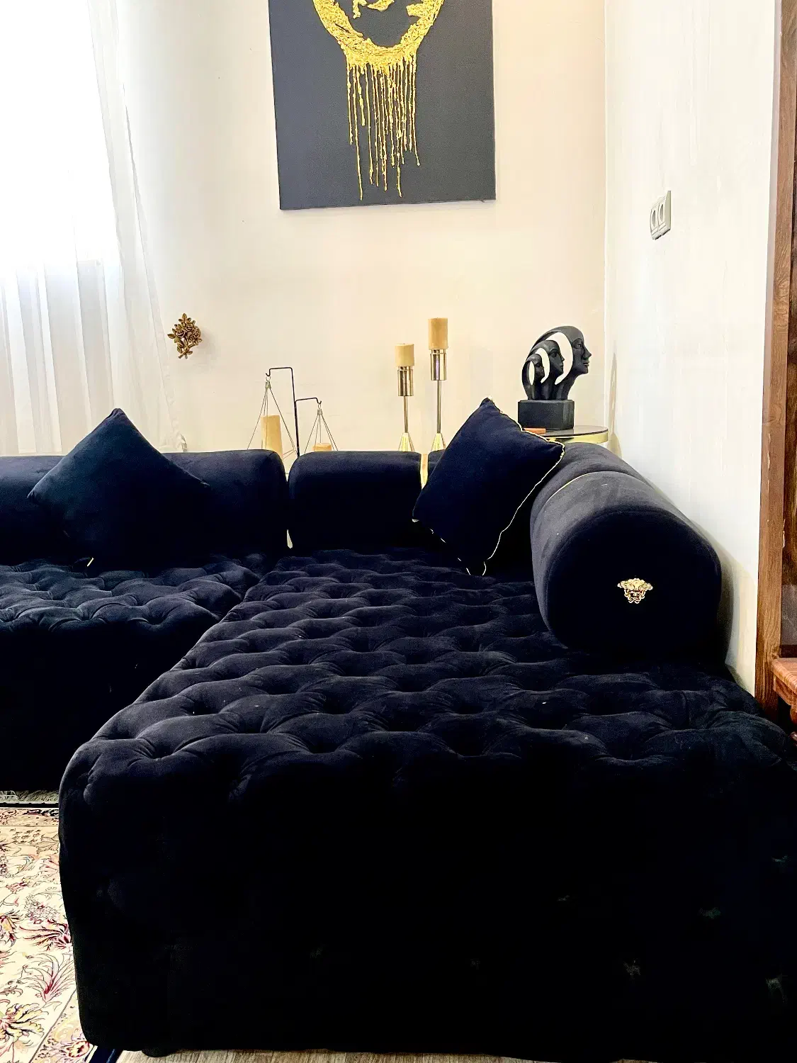 مبلمان ال چستر|مبلمان خانگی و میز عسلی|زاهدان, |دیوار