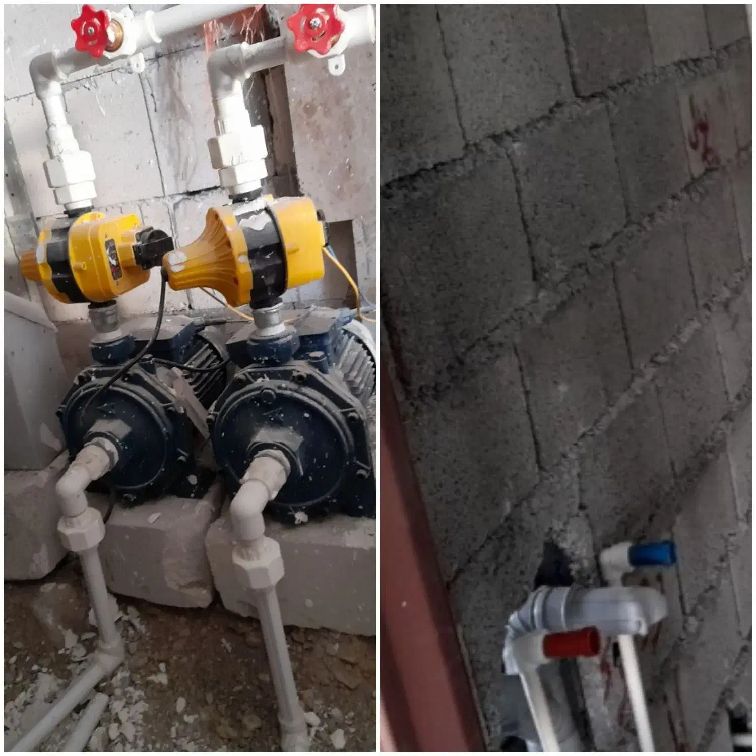 تاسیسات لوله کشی آب وفاضلاب ساختمان|خدمات پیشه و مهارت|دماوند, گیلاوند|دیوار