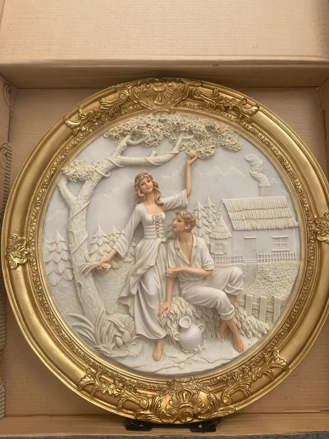 تابلو دیواری فایبر گلاس گرد شیک|تابلو، نقاشی، عکس|محمدیه-قزوین, |دیوار