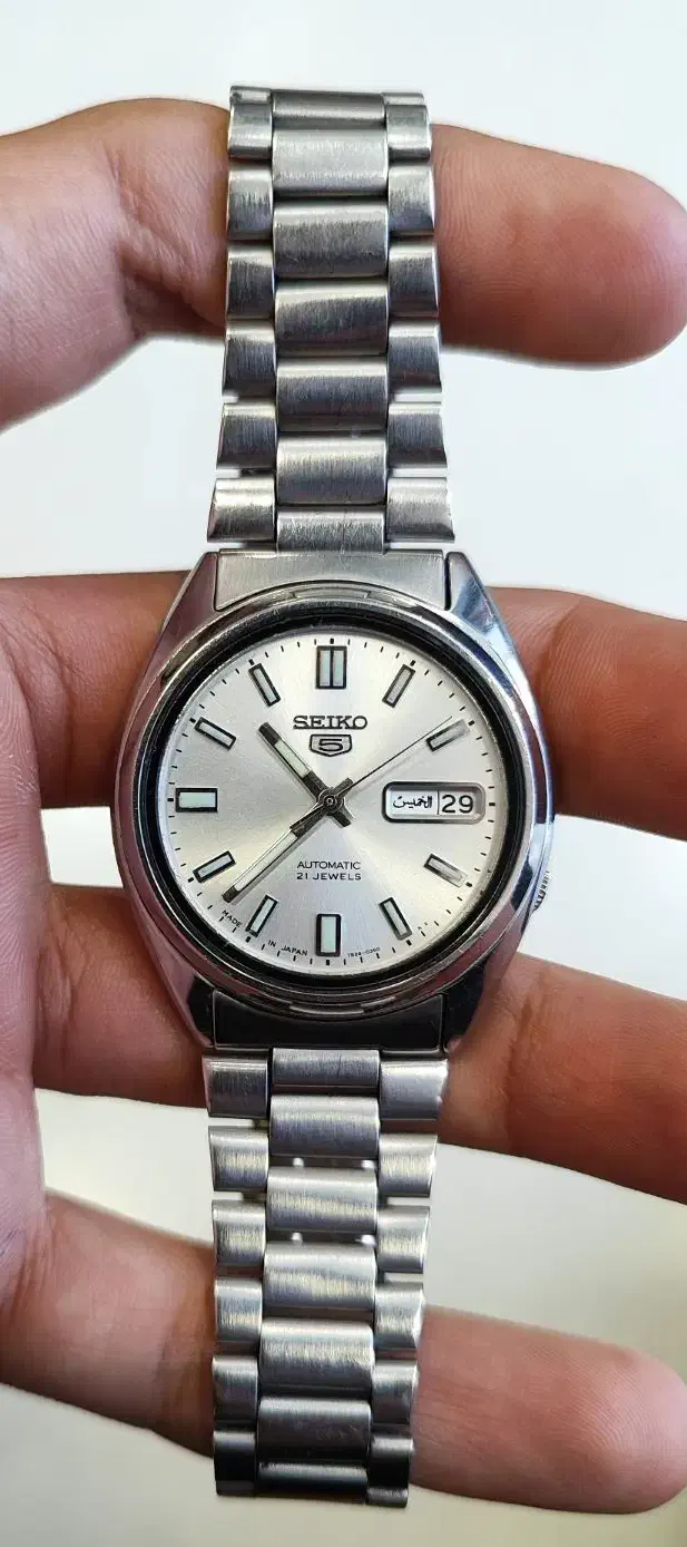 ساعت سیکو ۵ اوتومات شبنمادار،کم کارکرد،تمام فابریک|ساعت|اردبیل, |دیوار