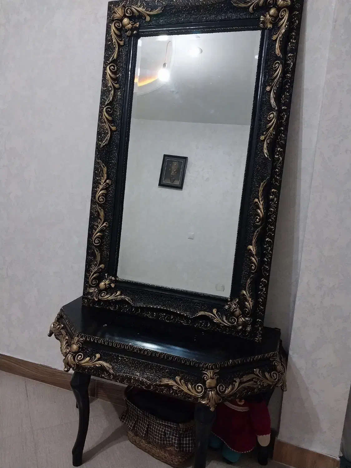 آینه کنسول|بوفه، ویترین، کنسول|اراک, |دیوار