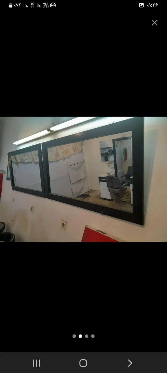 دکور آرایشگاه ام دی اف|آرایشگاه و سالنهای زیبایی|فاضل آباد, |دیوار