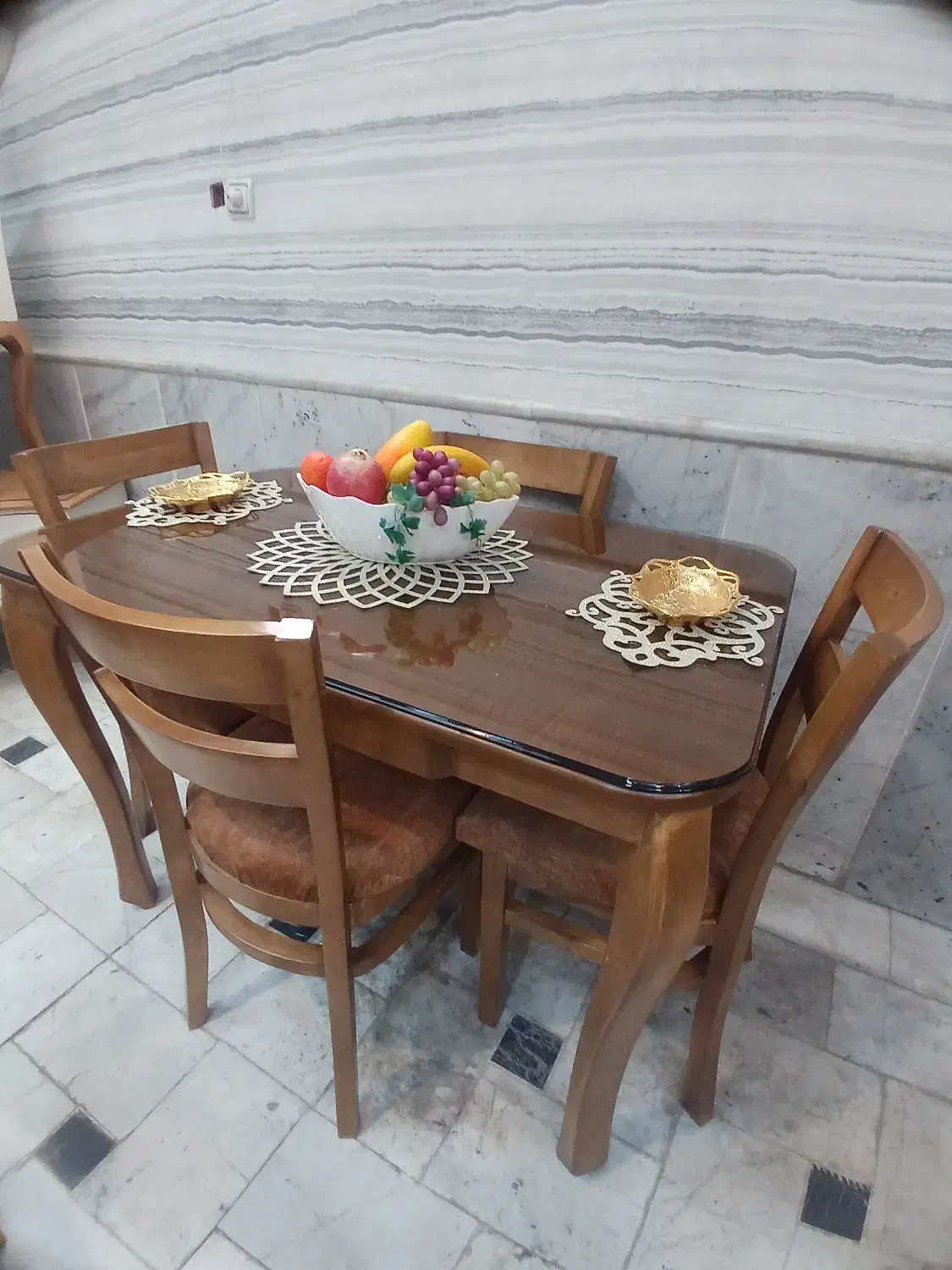 میزنهارخوری مدل پشت ماهی|میز و صندلی غذاخوری|مشهد, ولیعصر (شهرک غرب)|دیوار