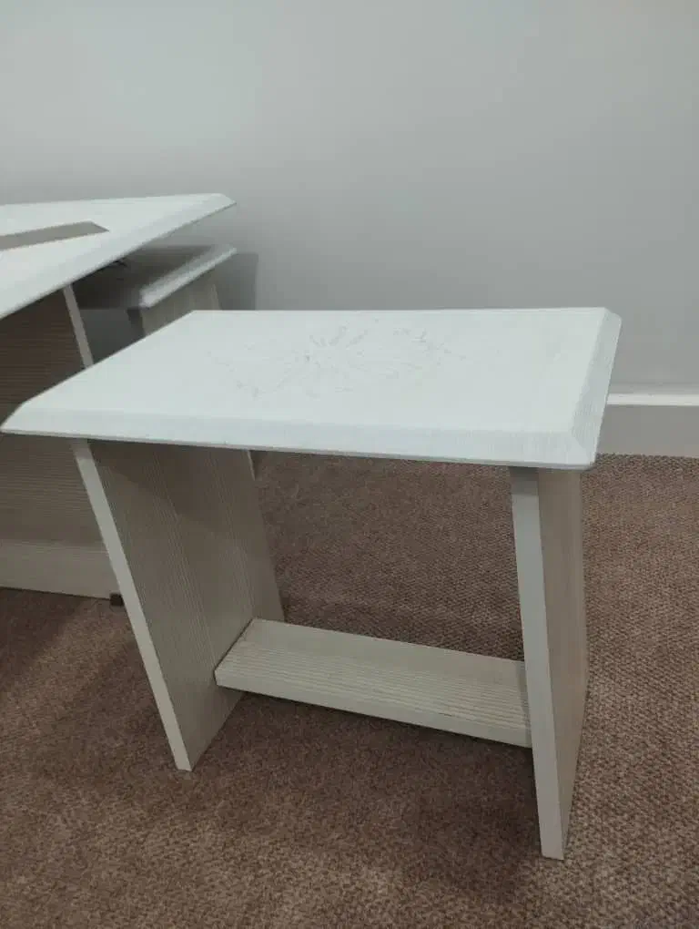 گل میز سفید|مبلمان خانگی و میز عسلی|بهبهان, |دیوار