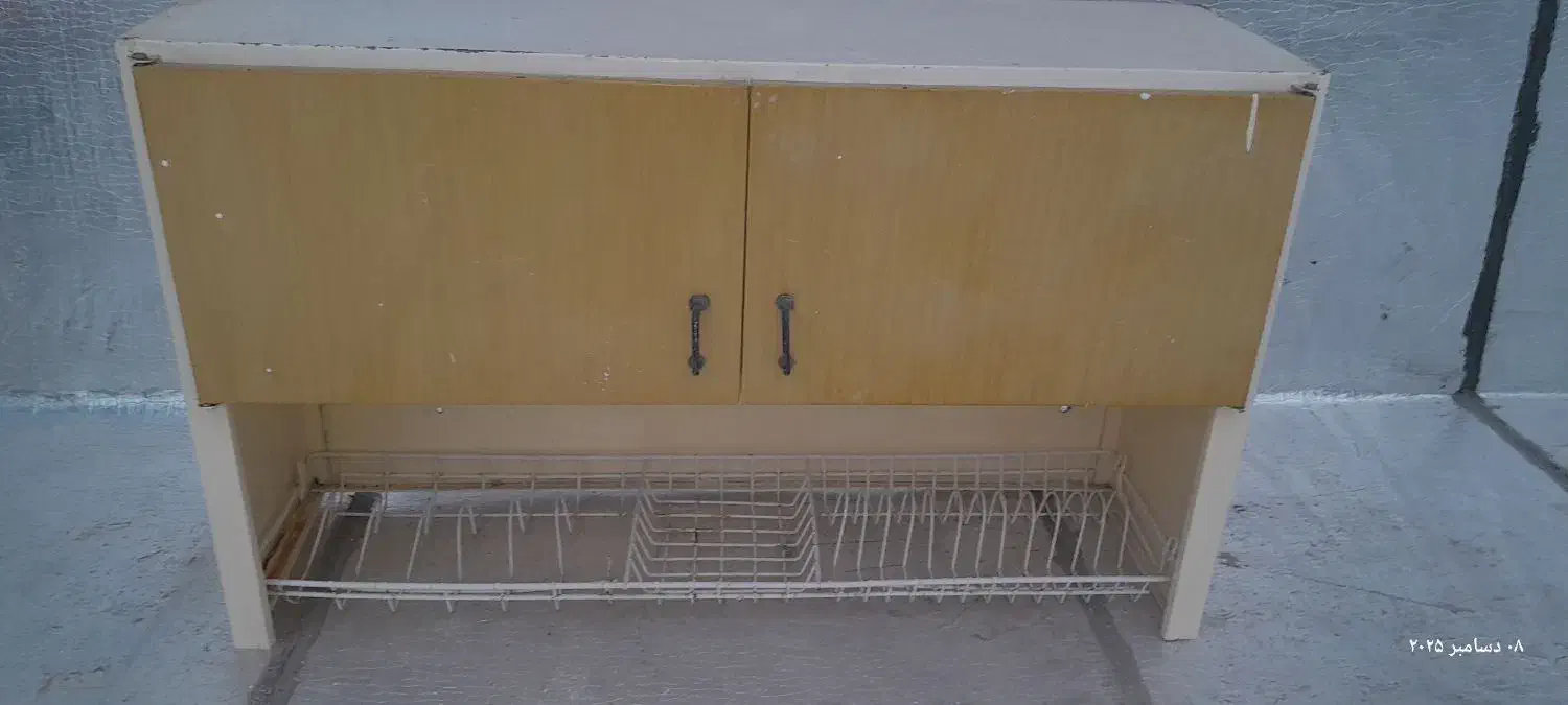 آبچکان فلزی سالم|آب‌چکان و نظم‌دهنده ظروف|اردبیل, |دیوار