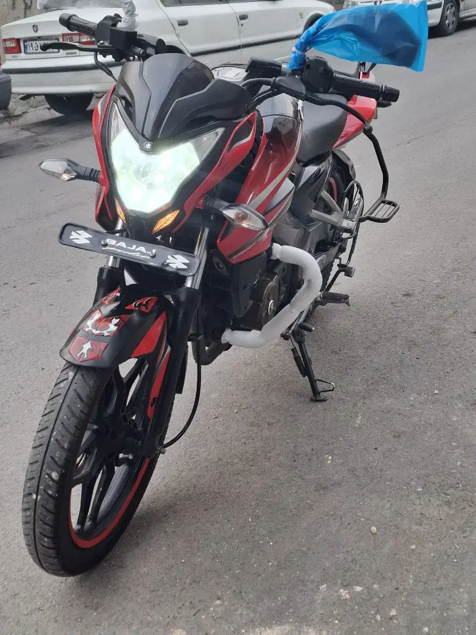 ان اس nsمدل ۹۵|موتورسیکلت|قدس, شهر‌قدس|دیوار