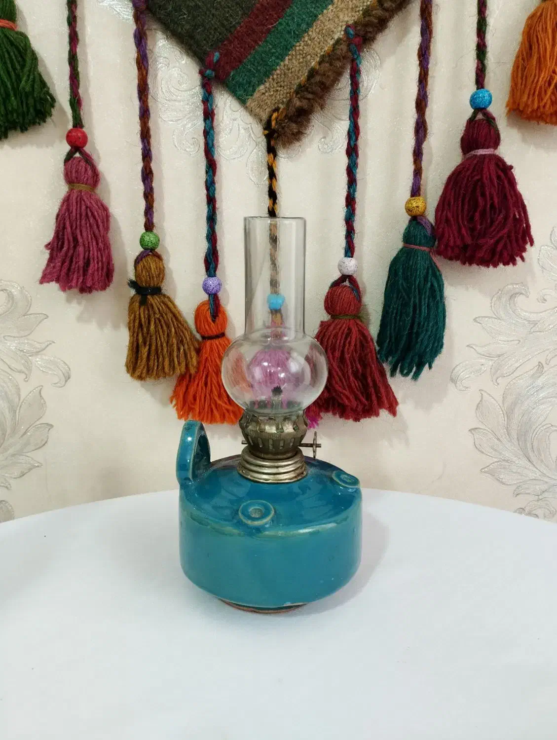 چراغ گرسوز|کلکسیون اشیاء عتیقه|اندیشه, اندیشه فاز ۲|دیوار