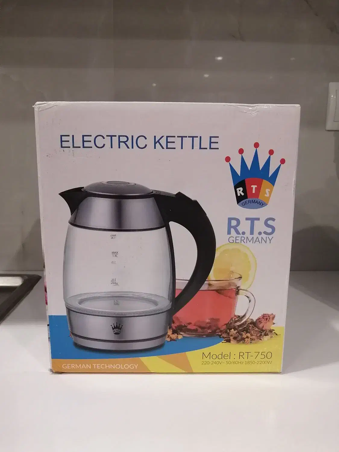 کتری برقی خارجی تحت لیسانس آلمان|سایر لوازم برقی|قم, شاه سید علی|دیوار