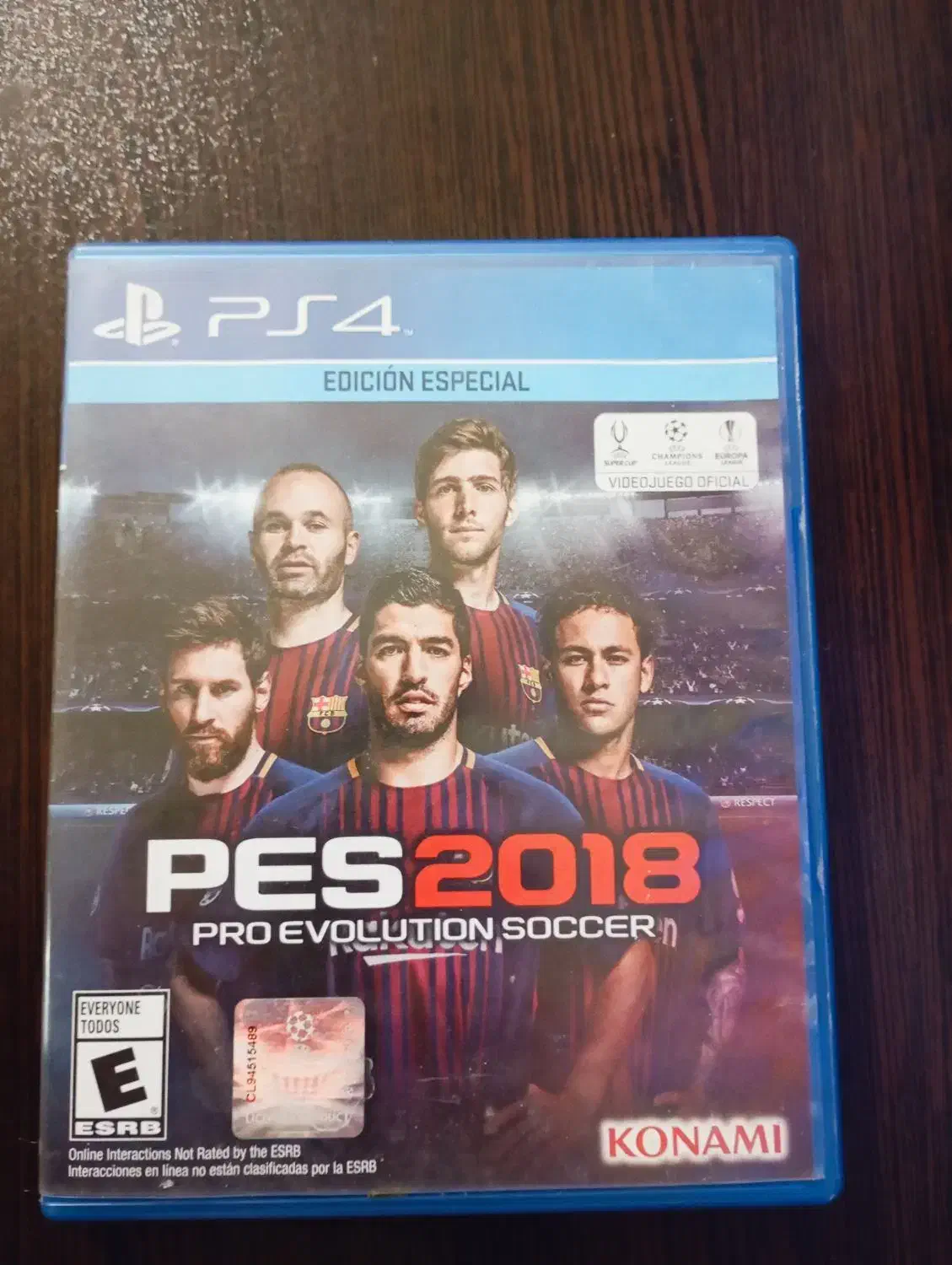 دیسک pes2018|کنسول، بازی ویدئویی و آنلاین|بندر ماهشهر, |دیوار