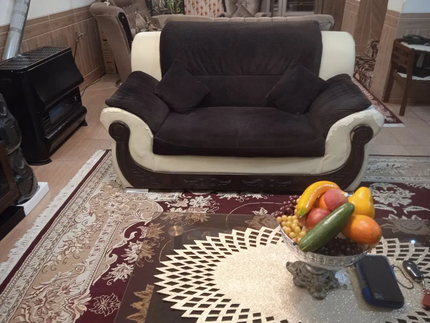 مبلمان ۷نفره|مبلمان خانگی و میز عسلی|شیراز, احمدآباد|دیوار