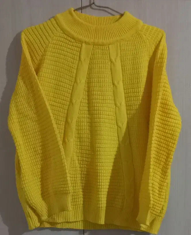 بلوز بافت ضخیم لیمویی|لباس|تبریز, |دیوار