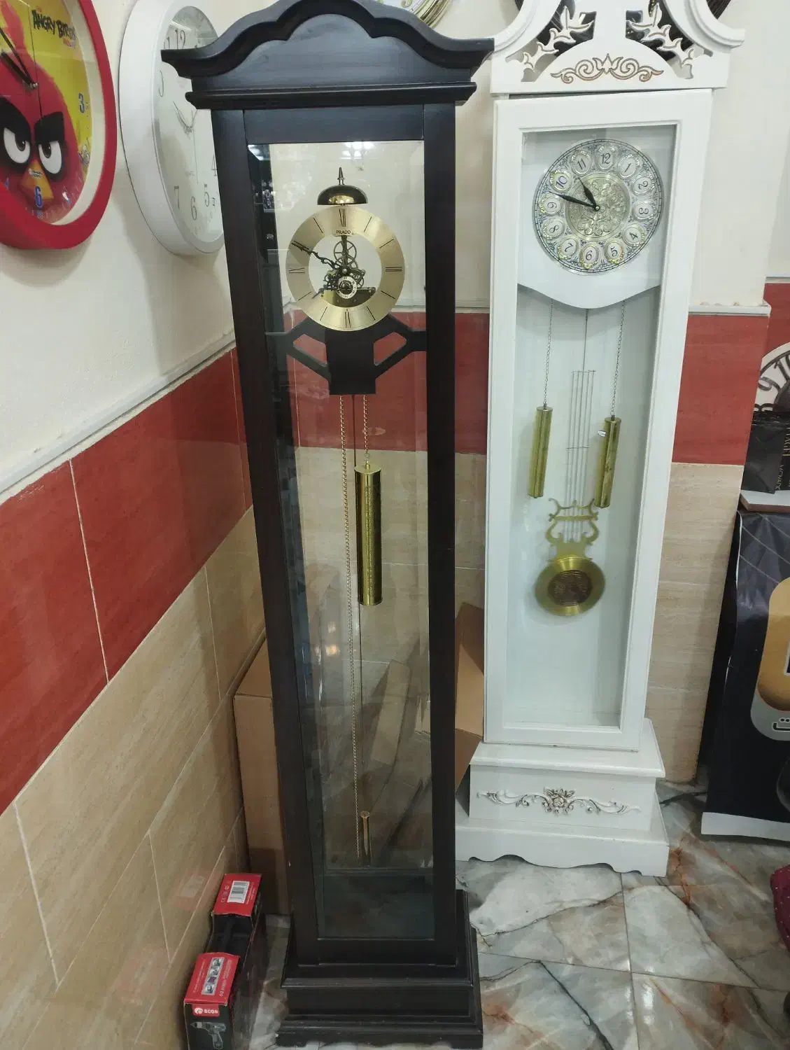 ساعت سالنی پرادو چوبی|ساعت دیواری و تزئینی|آمل, |دیوار