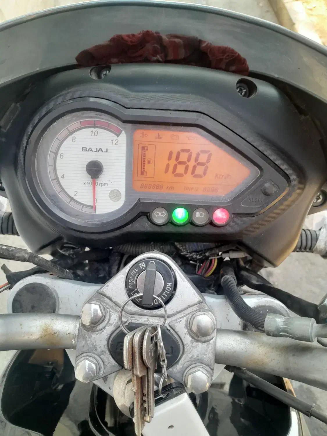 پالس مشکی 200 مدل 90|موتورسیکلت|تهران, سلسبیل جنوبی|دیوار