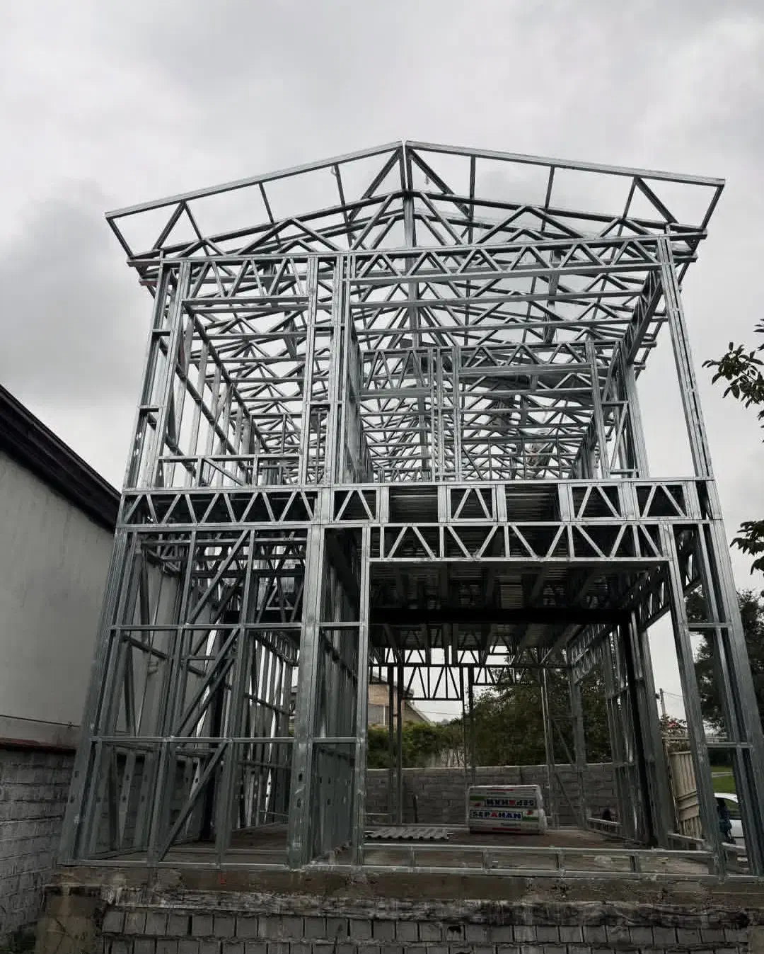 ساخت ویلا. مسکونی. تجاری. اضافه طبقه سازه LSF|مصالح و تجهیزات ساختمان|گراش, |دیوار