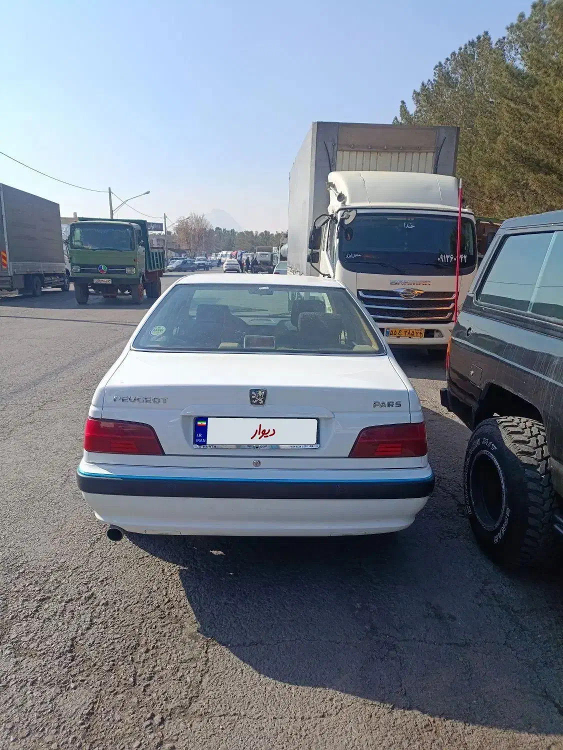 پارس 1041 سال موتور جدید|خودرو سواری و وانت|اصفهان, شهرک صنعتی امیرکبیر (شاپور جدید)|دیوار