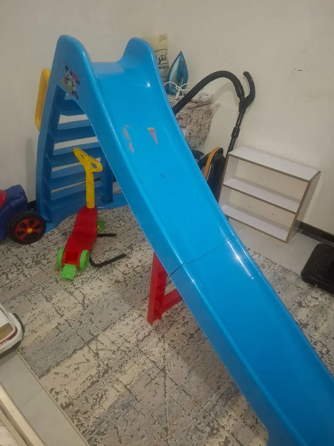 سرسره ۵ پله|اسباب‌بازی بچه|کرج, حصارک بالا|دیوار