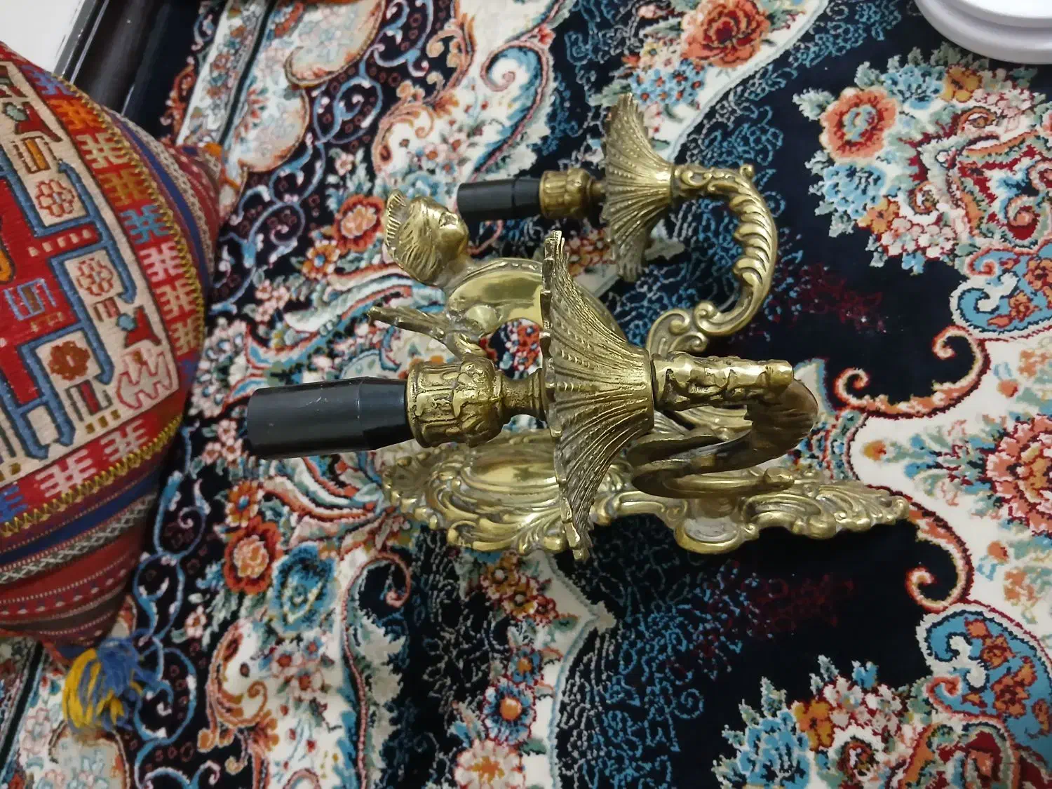 لوستر دیوار برنجی|لوستر و چراغ آویز|تهران, خاک سفید|دیوار