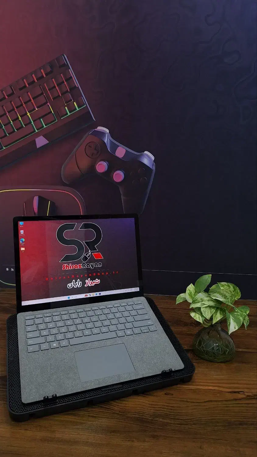 سرفیس surface laptop 2 نسل ۸ رم ۸ صفحه 2K لمسی|رایانه همراه|شیراز, فخرآباد (دروازه کازرون)|دیوار