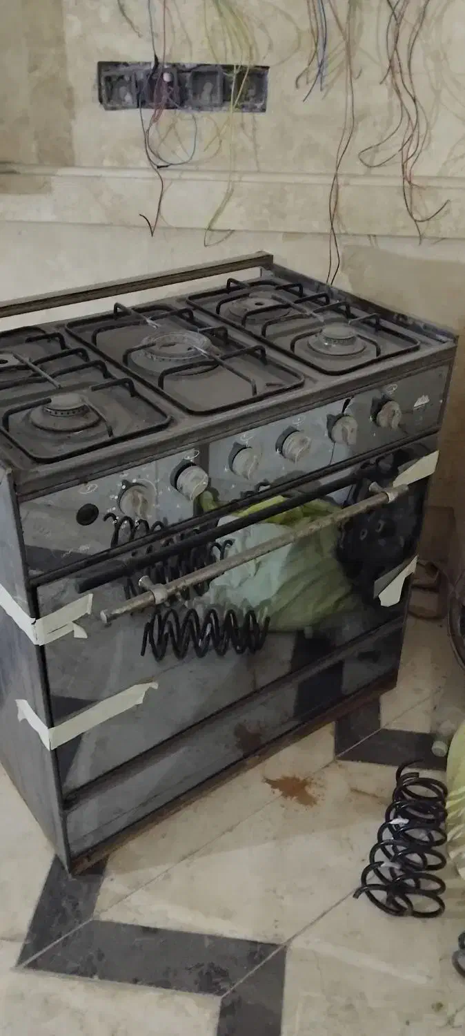 اجاقگاز ۵شعله|اجاق گاز و لوازم برقی پختوپز|مشهد, نیروی هوایی|دیوار