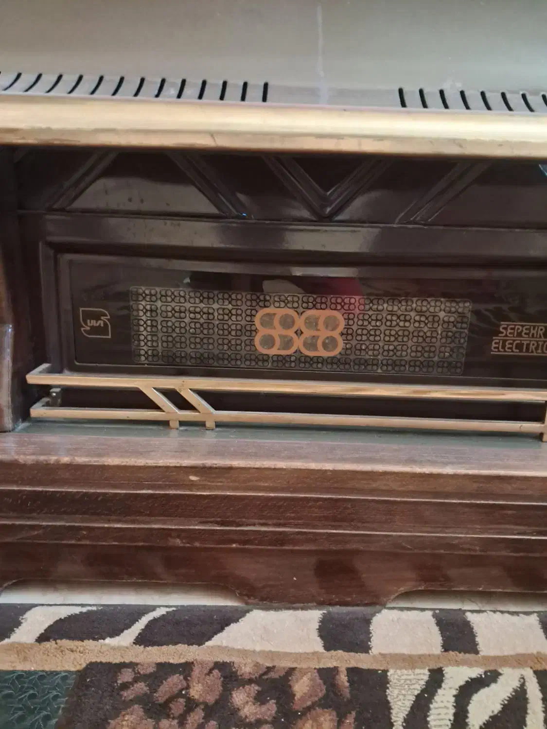 بخاری بزرگ / چوب جنگلی/ زیبا وبی نظیر سپهر الکتریک|بخاری، هیتر، شومینه|بروجرد, |دیوار