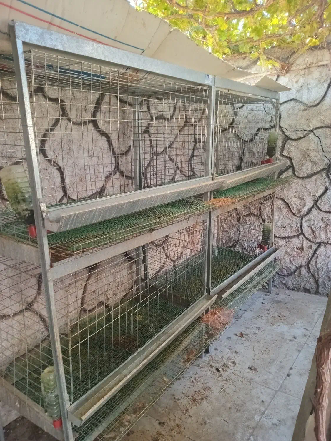 قفس صنعتی تمام گالوانیزه|لوازم جانبی حیوانات|نجفآباد, جوزدان|دیوار