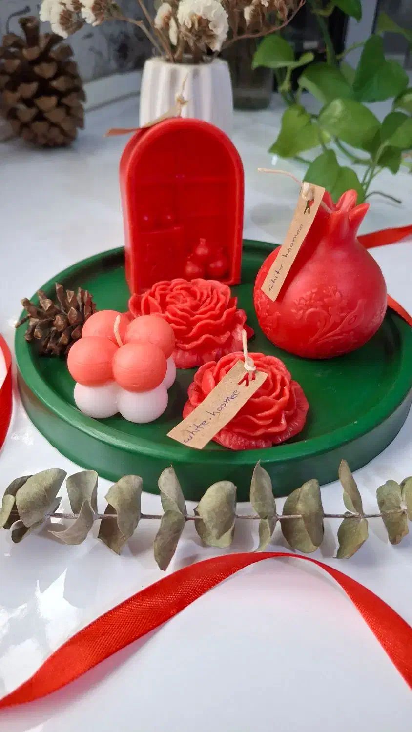 شمع و گیفت یلدایی|صنایع دستی و سایر لوازم تزئینی|ساری, |دیوار