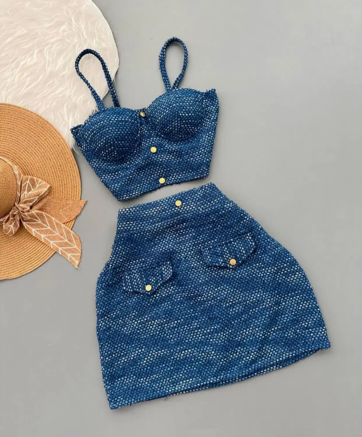 ست کراپ دامن شنل|لباس|گنبد کاووس, |دیوار