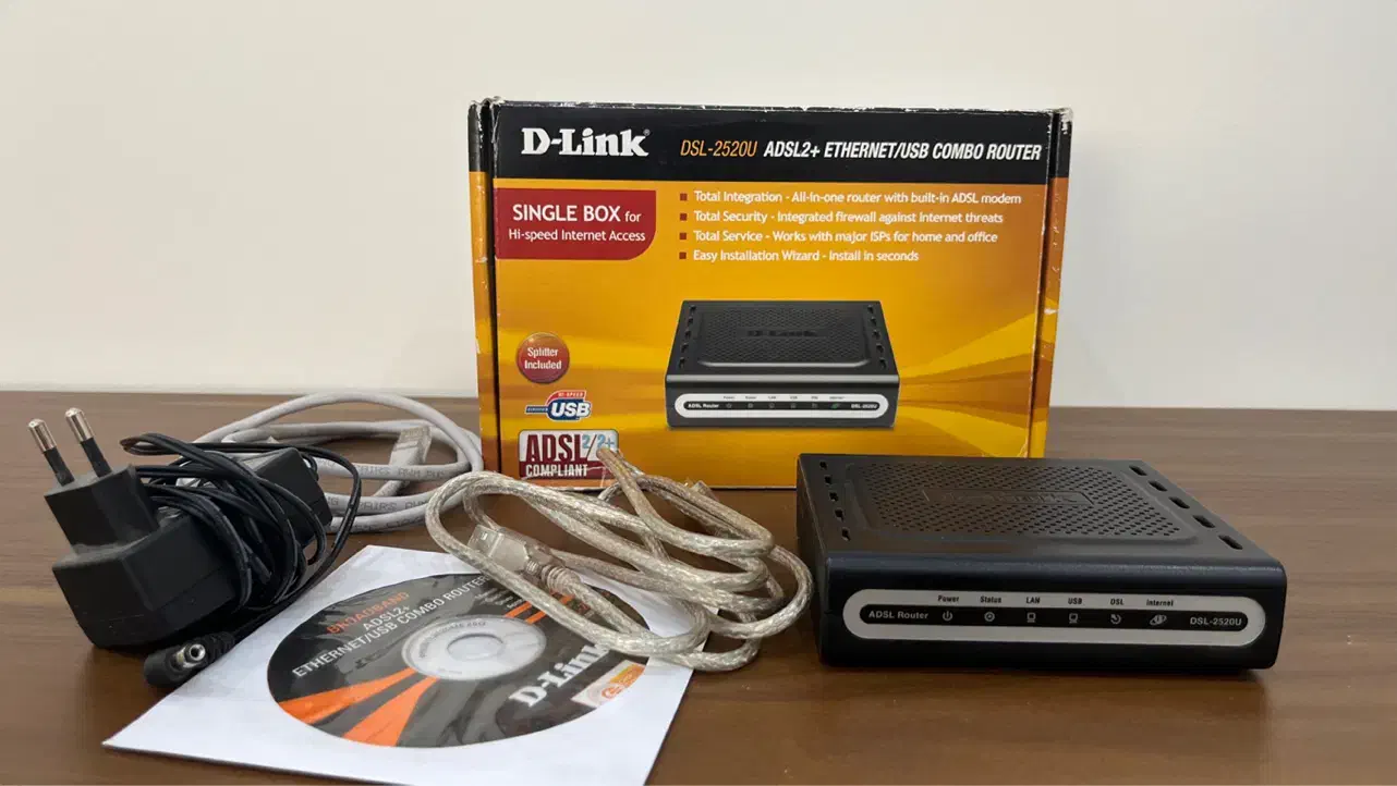 مودم D-Link مدل DSL-2520U|مودم و تجهیزات شبکه|تهران, اوقاف|دیوار