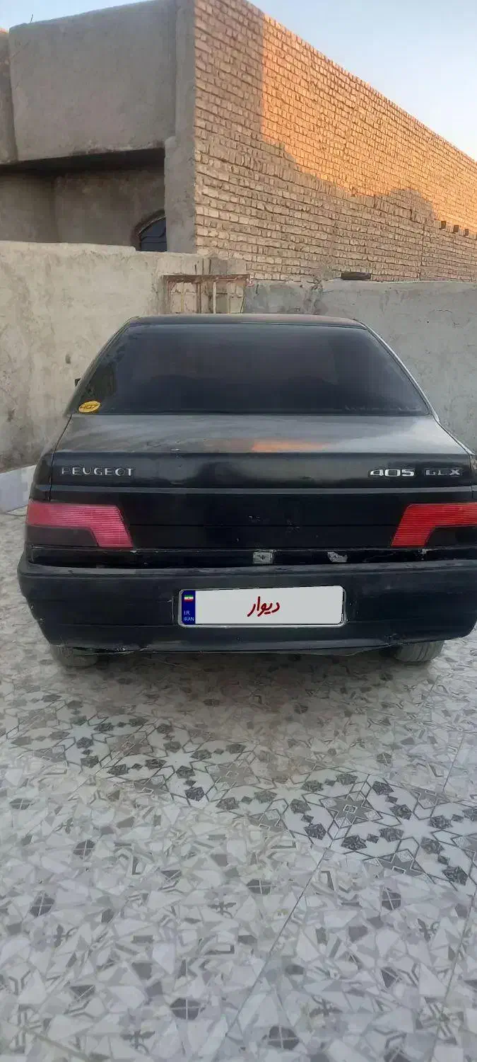 ماشین پژو 405 مشکی|خودرو سواری و وانت|زهک, |دیوار