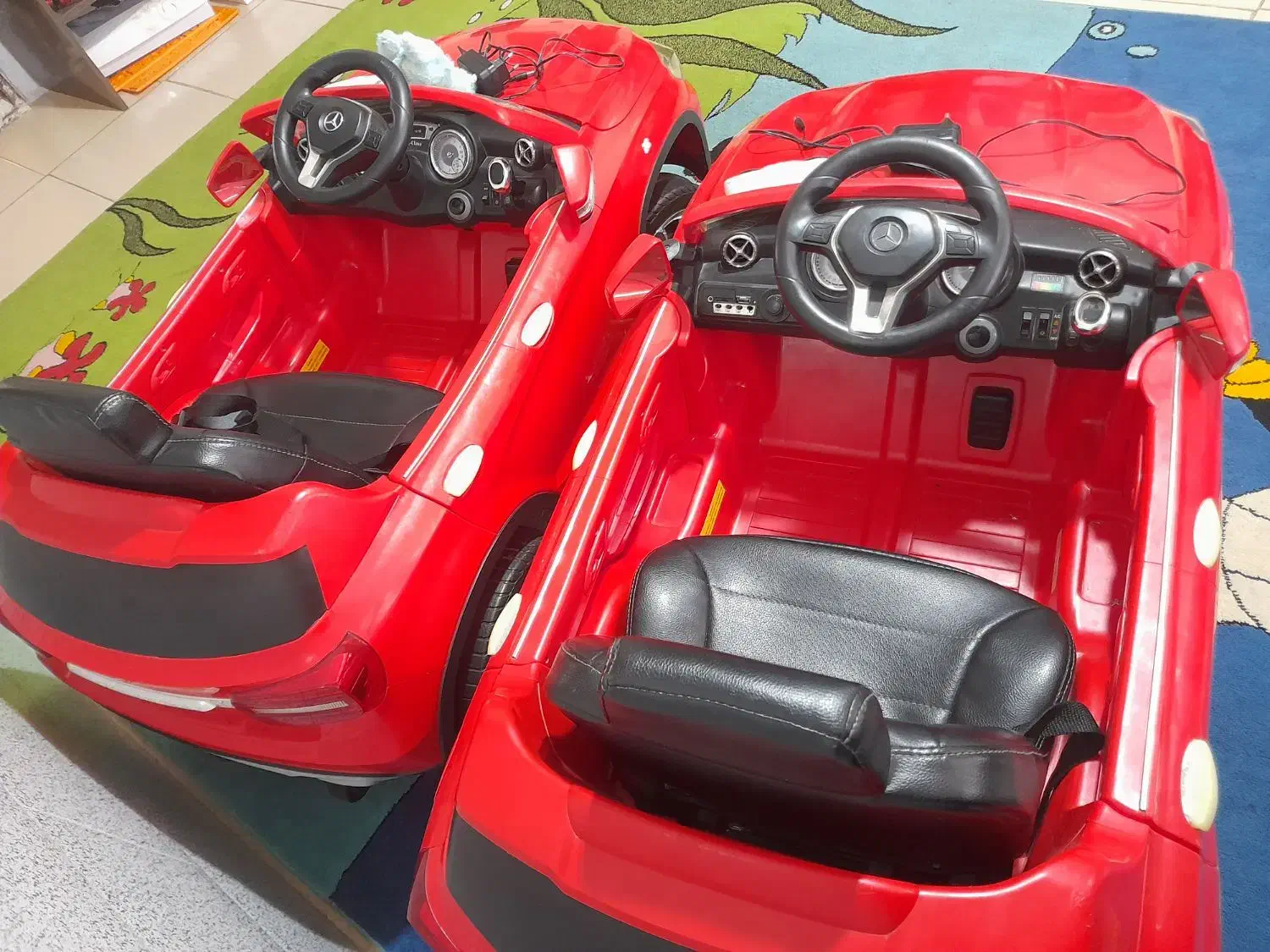 دو عدد ماشین شارژی مرسدس بنز|اسباب‌‌بازی|کرمانشاه, |دیوار