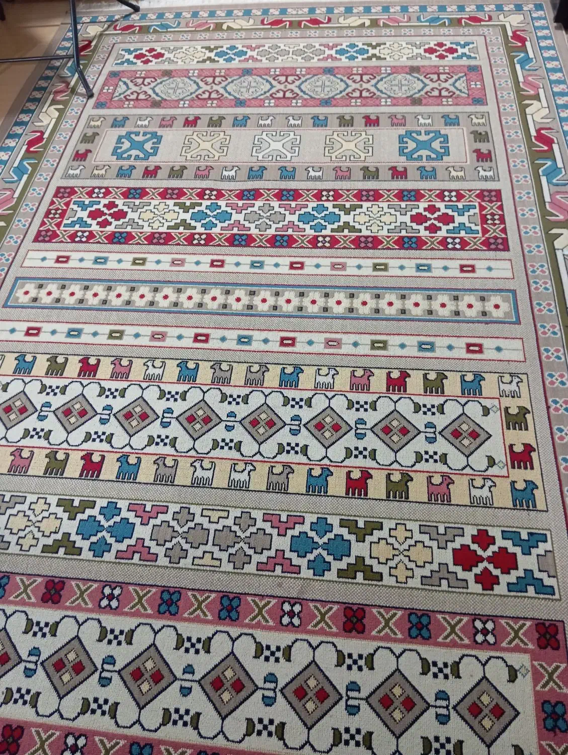 گلیم فرش شش متری|فرش|بندر گناوه, |دیوار