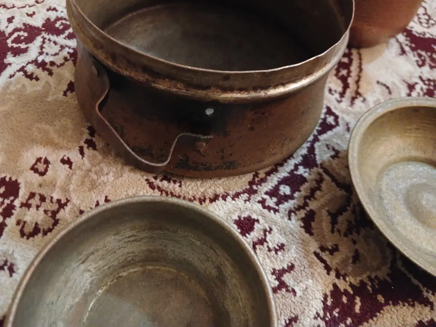 تعدادی ظروف مسی|ظروف پخت‌وپز|بوشهر, |دیوار