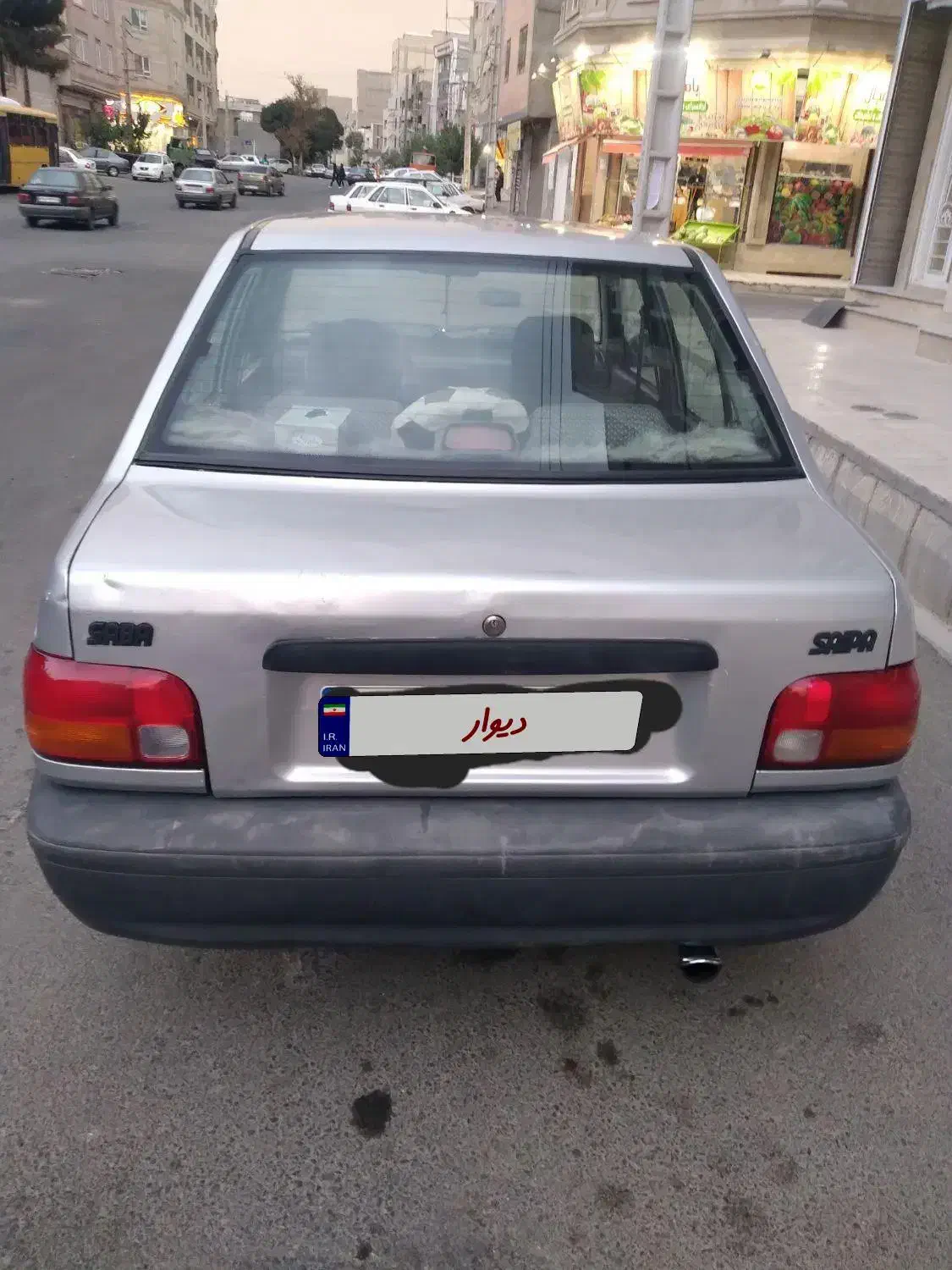 پراید نقره ای صبا کم کارکرد|خودرو سواری و وانت|قدس, شهرقدس|دیوار