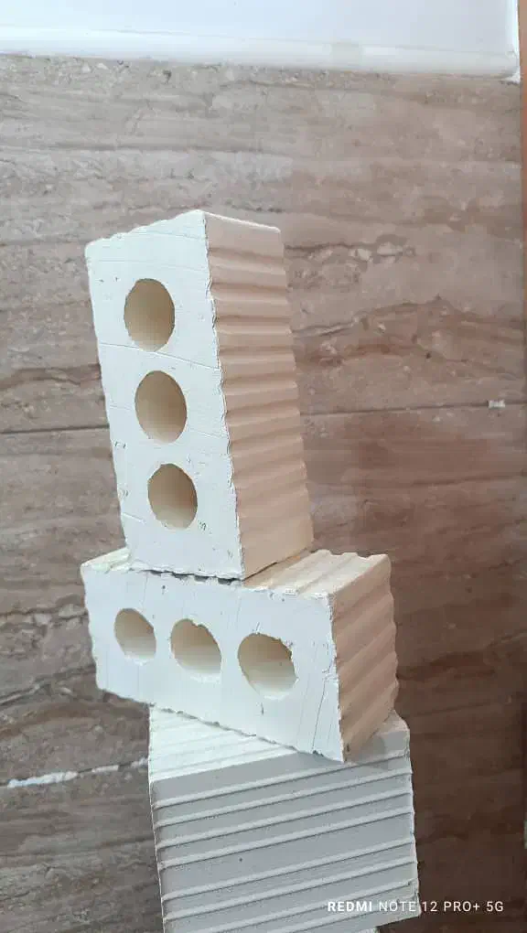 فروش آجر سه گل درجه یک نی ریز تضمینی|مصالح و تجهیزات ساختمان|استهبان, |دیوار