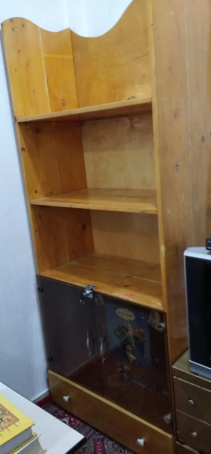 کتابخانه (دکوری و کشو)|کتابخانه، شلف، قفسههای دیواری|اهواز, زندوکیلی|دیوار