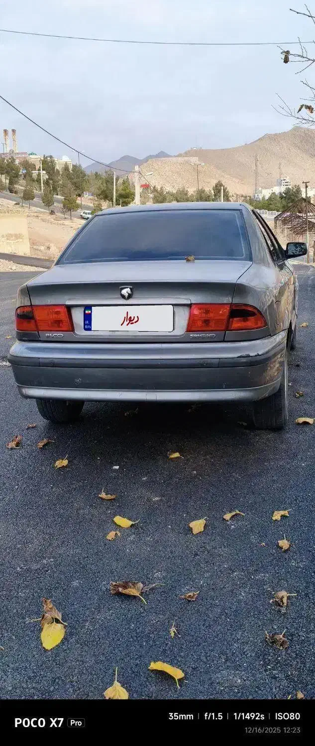 سمند LX مدل 90 استثنایی بی رنگ شاسی پلمپ|خودرو سواری و وانت|مهدی شهر, |دیوار